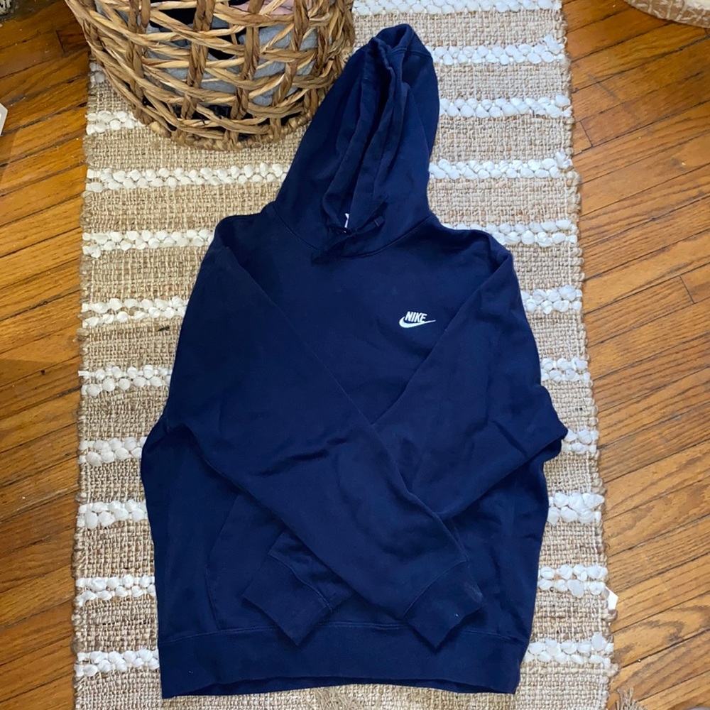 Navy Blue Nike Hoodie